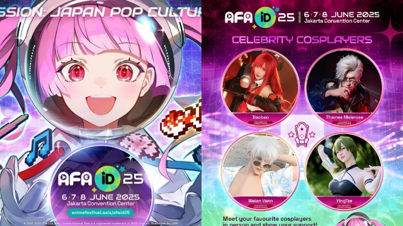Anime Festival Asia 2025 Siap Guncang Jakarta